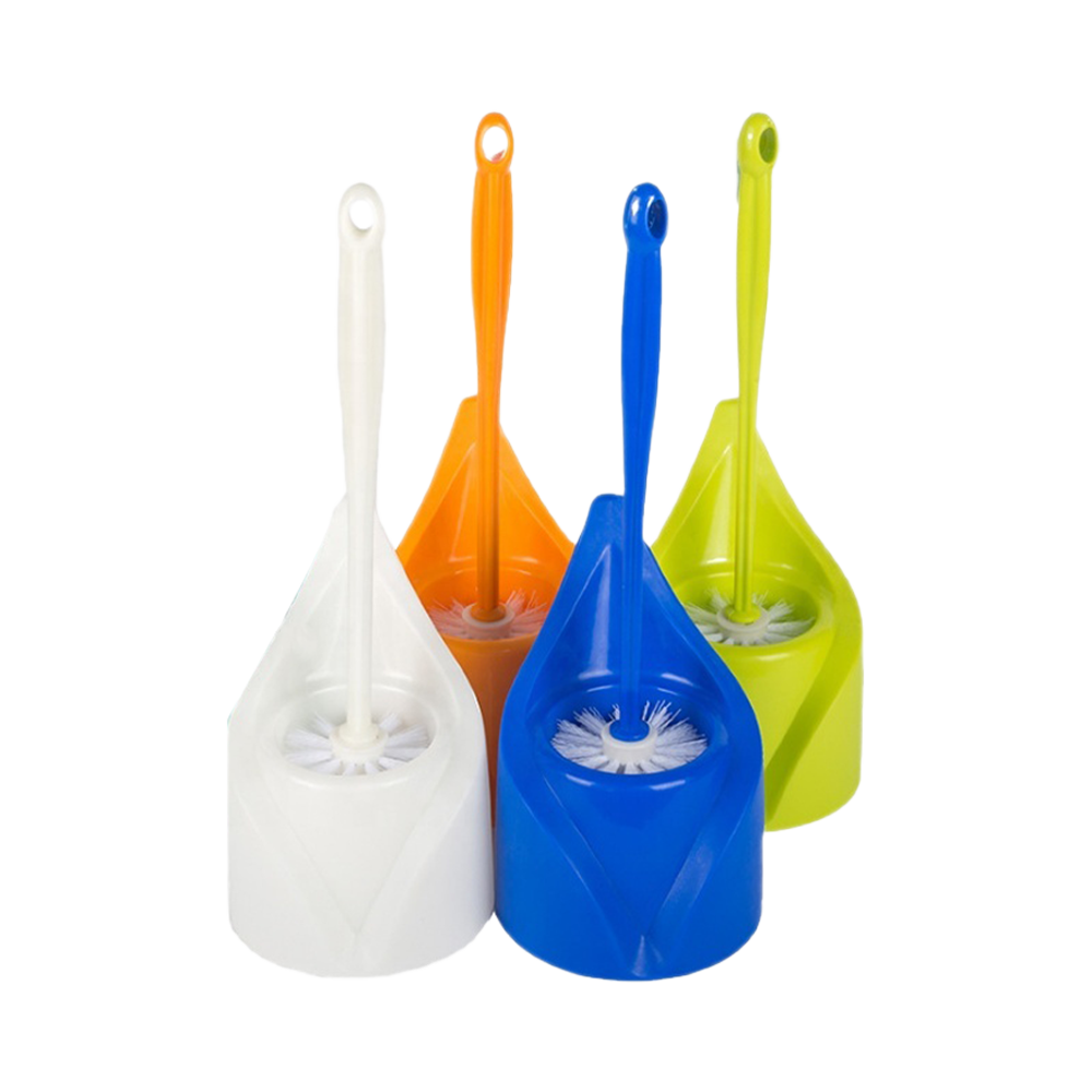 小空間大容量馬桶刷帶底座尖角