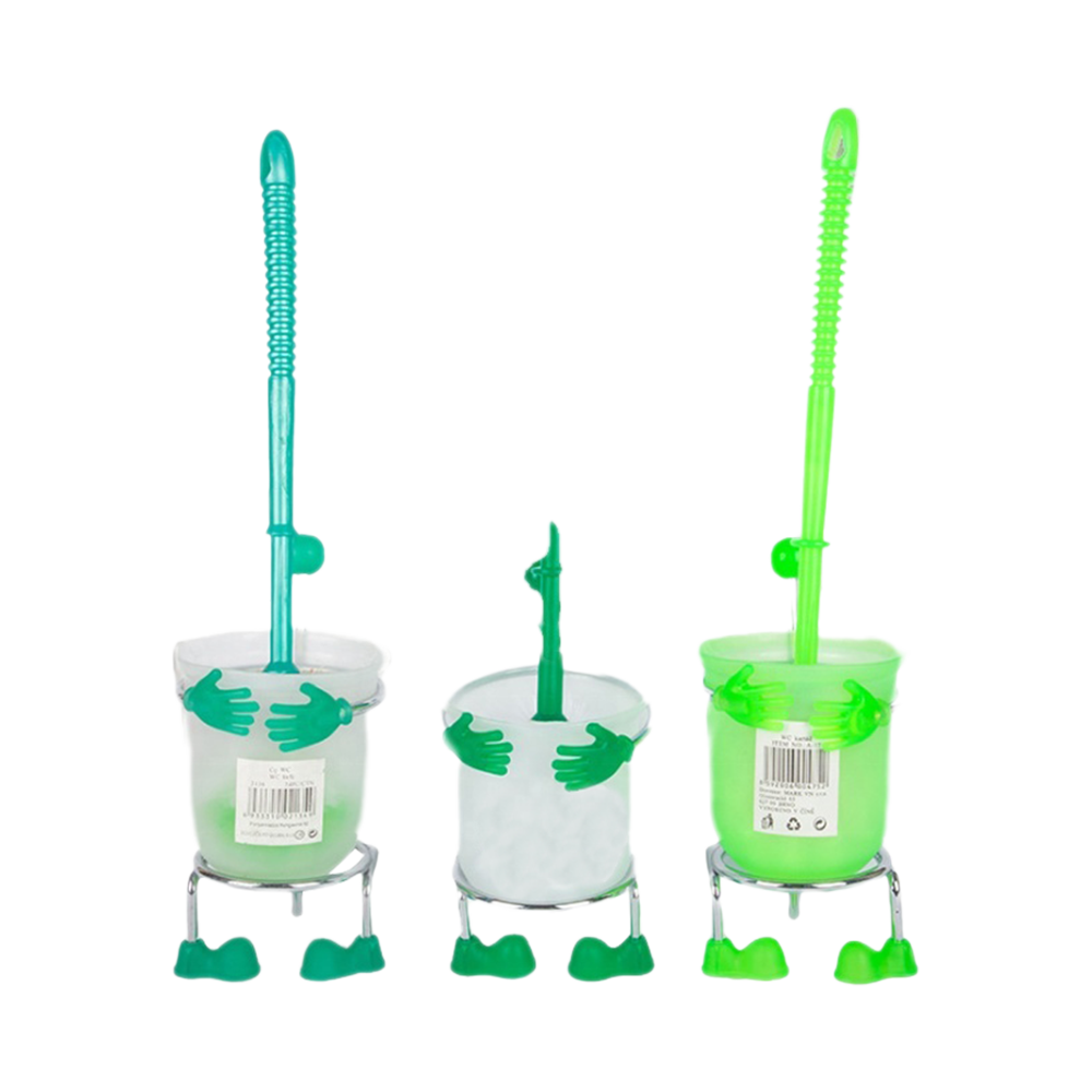 直銷(xiāo)新款可愛(ài)青蛙造型帶底座去污...